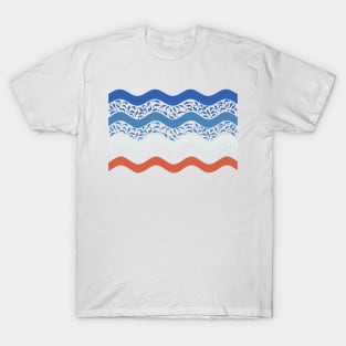 Cavalcare Le Onde Dei Delfini T-Shirt